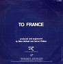 Mike Oldfield To France Virgin 7" Spain A106590 1984. Uploaded by Down by law